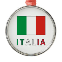 Italia Flag & Word