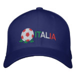 ITALIA Italy Embroidered Baseball Cap embroidered hats