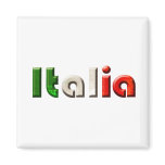 Italia logo gifts for Italians and Italy lovers magnets