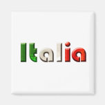 Italia logo gifts for Italians and Italy lovers Refrigerator Magnet