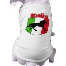 Italia Stallion Crest Dog Clothing