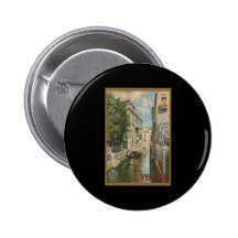 Italia Venezia Pinback Buttons
