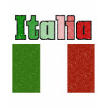 Italia Vintage Flag t-shirts