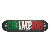 Italian and a Champion Custom Skate Board