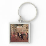 Italian and French Comedians keychains