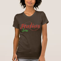 Italian By Marriage For Dark Backgrounds Shirts