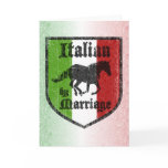 Italian by Marriage Greeting Card