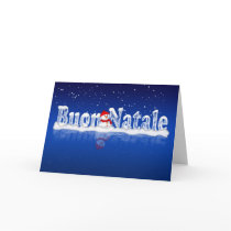 Italian Christmas Card - Buon Natale e Felice Anno