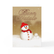Italian Christmas Card - Buon Natale e Felice Anno