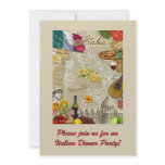 Italian Dinner Party invitations
