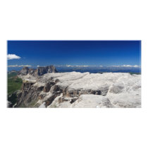 Italian Dolomites - Sella Group Custom Photo Card