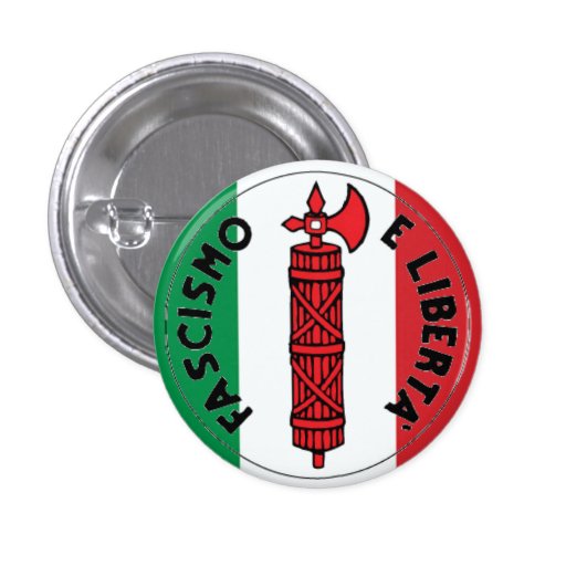 italian flag  Movimento Fascismo e Liberta Pins