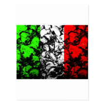 Italian Flag Postcard