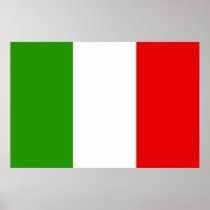 Italian Flag Posters