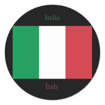 Italian Flag Sticker
