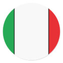 Italian Flag Sticker