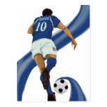 italian football gifts for Azzurri soccer fans Postcards
