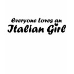 italian girl t-shirts
