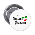 Italian Grandma T-shirt Pinback Buttons