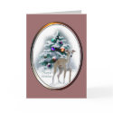 Italian Greyhound Christmas Gifts cards