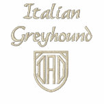 Italian Greyhound Dad embroidered shirts