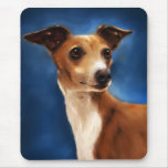 Italian Greyhound Dog Art - Magnifico Mousepads