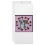ITALIAN GREYHOUND DUO rack cards