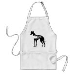 Italian Greyhound Flame aprons