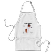 Italian Greyhound History Design Aprons