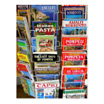 Italian Guidebooks Postcard
