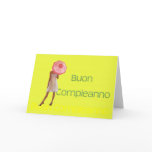 Italian Happy Birthday cards
