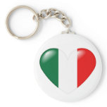 Italian heart keychain - Cuore Italiano