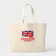 Italian Job Union Jack shirts Tote Bags