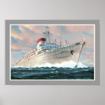 Italian Line's Augustus Poster posters