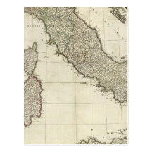 Italian Map Postcards