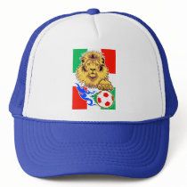 Italian,Mexican or Hungarian Soccer Lion hats