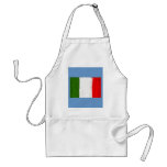 Italian oil painting style flag of Italy Apron