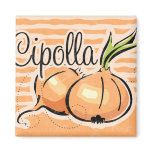 Italian Onion Kitchen Magnet