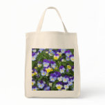 Italian Pansies Tote Bag