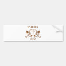 Italian Pride Bumper Sticker