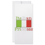 Italian Princess rack cards