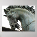 Italian Renaissance sculpture of a horse posters
