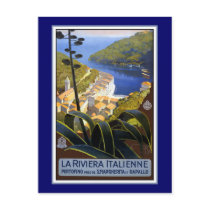 Italian Riviera Travel Poster