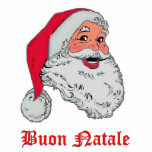 Italian Santa photo sculptures