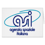 Italian Space Agency  Agenzia Spaziale Italiana - Greeting Card