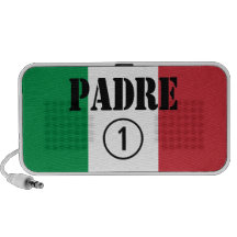 Italian Speaking Fathers & Dads : Padre Numero Uno PC Speakers