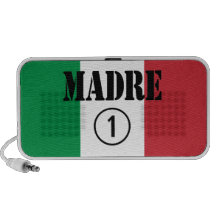 Italian Speaking Mothers & Moms : Madre Numero Uno Laptop Speaker