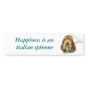 Italian Spinone Bumper Sticker bumper stickers
