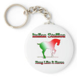 Italian Stallion.. Hung Like  A Horse Key Chains