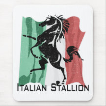 Italian Stallion Mousepad